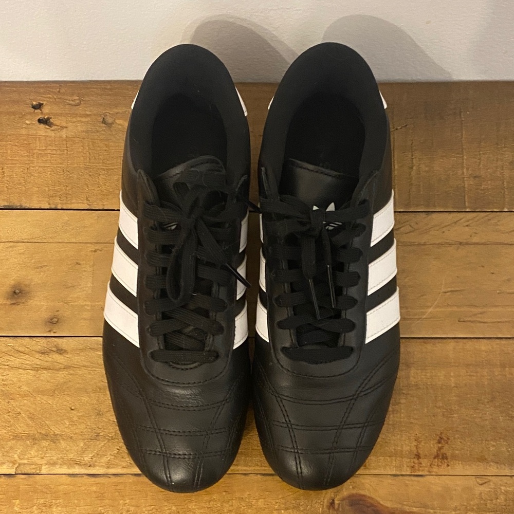 Adidas Black and White Taekwondo Shoes